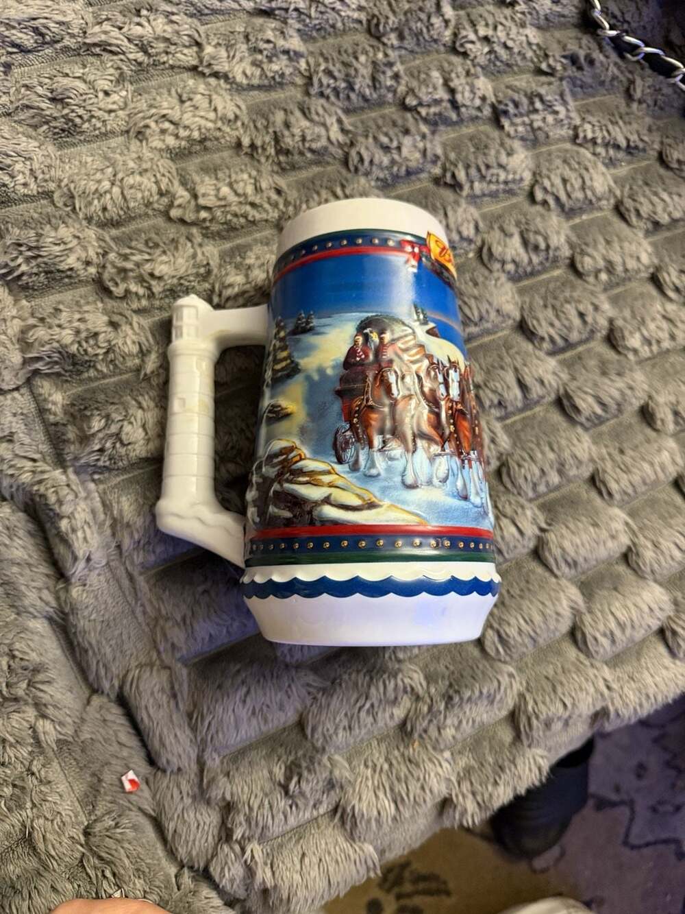 Budweiser Holiday Beer Stein